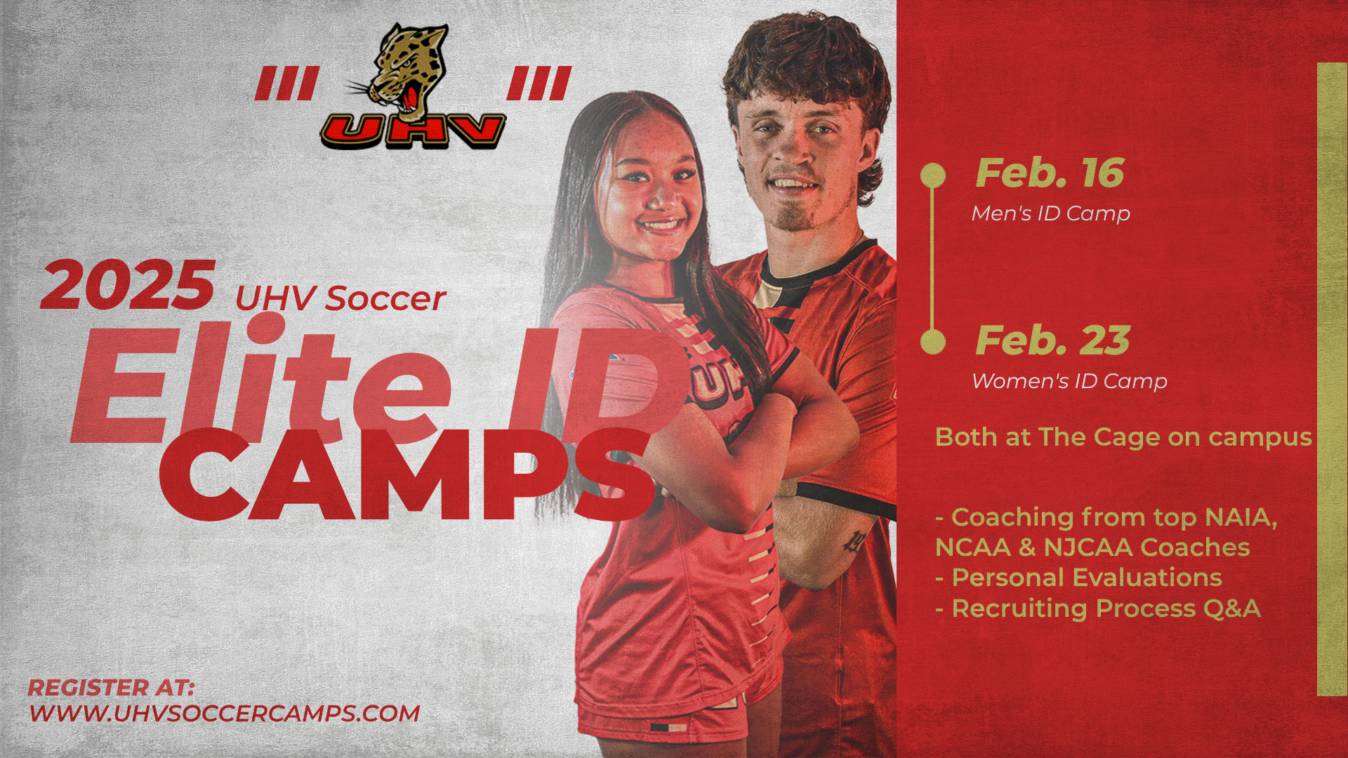 Soccer to host two Elite ID camps inFebruary